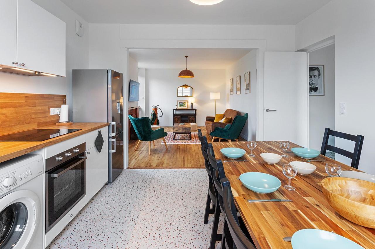 Apartamento Loft British Au Pied Du Mont ! Pontorson Exterior foto